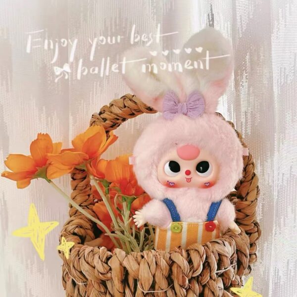 Baby Three Series Macaron Cute Bunny Plush Doll Blind Box, Doll Model Ornament Mystery Box - Image 2