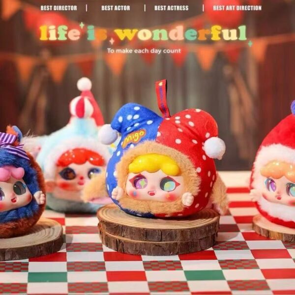 Happy Ghost Migo Dream Circus Plush Doll Blind Box, Doll Model Ornament Mystery Box - Image 2